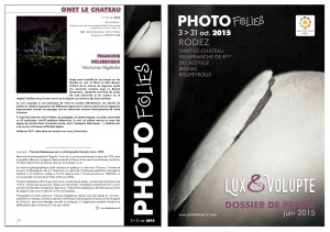 François Delebecque, exposition "Nocturnes végétales", Photofolies